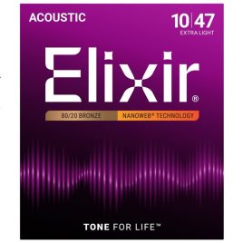 Elixir NANOWEB 10/47 AK.GIT