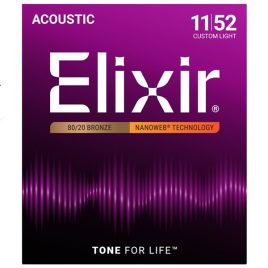 Elixir NANOWEB 11/52 AK.GIT
