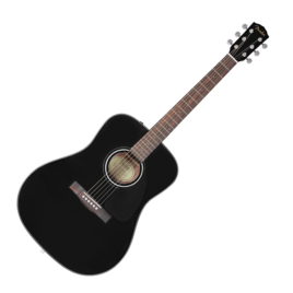 FENDER CD-60SBLK Solid Top