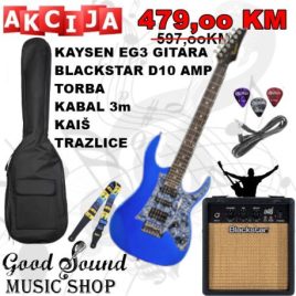 KAYSEN BLACKSTAR EG3/D10 PAK